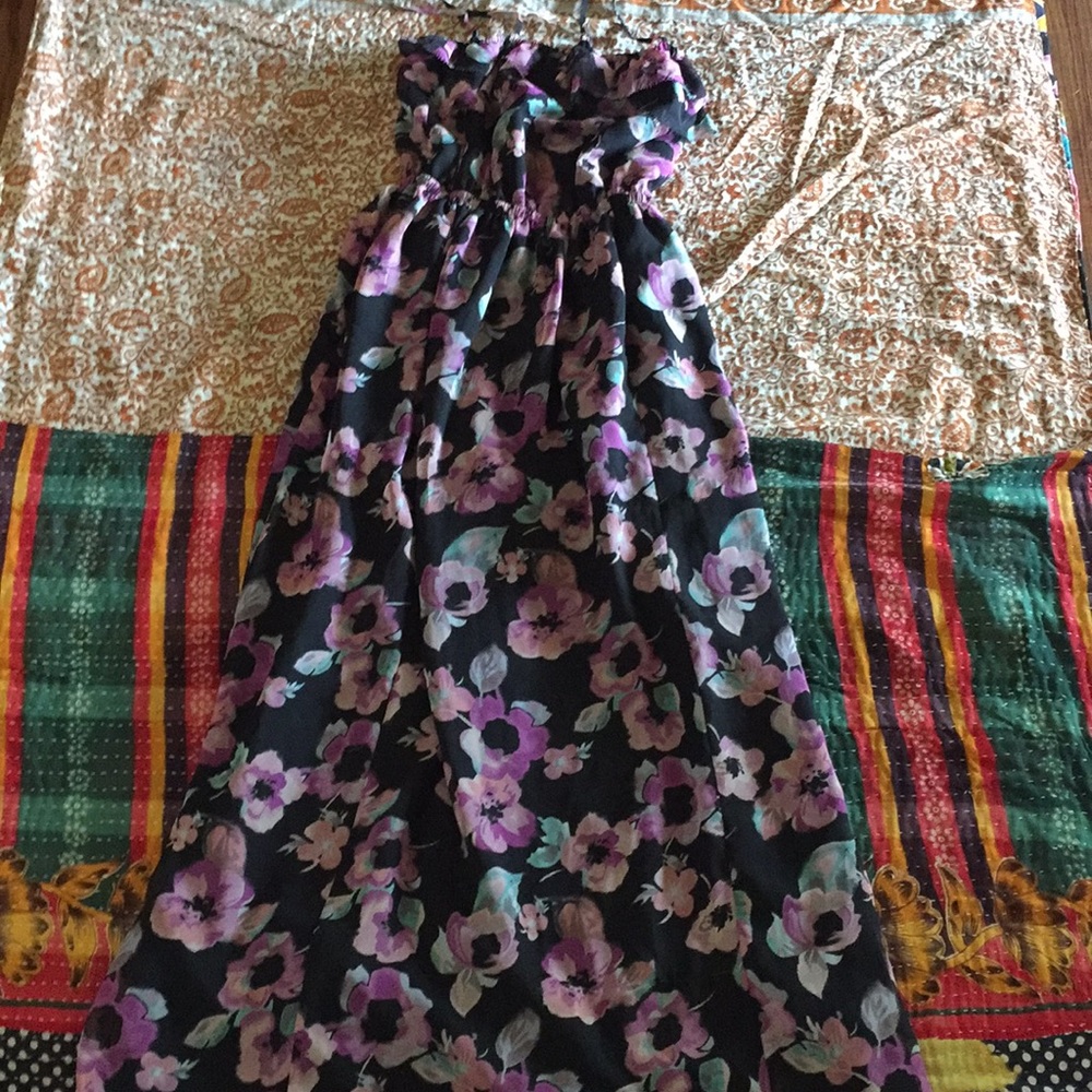 Floral Maxi Dress with Spaghetti straps